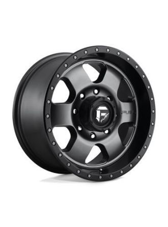 Fuel D619 PODIUM - Matte Gun Metal Black Bead Ring (8X180)