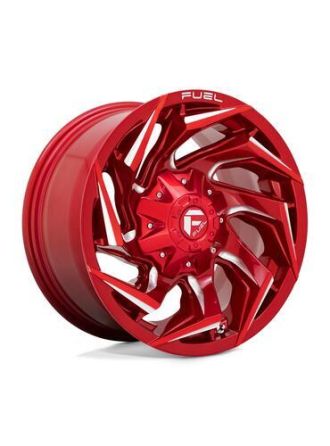 Fuel D754 REACTION - Candy Red Milled (8X165.1)