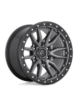 Fuel D680 REBEL - Matte Gun Metal Black Bead Ring (6X139.7)