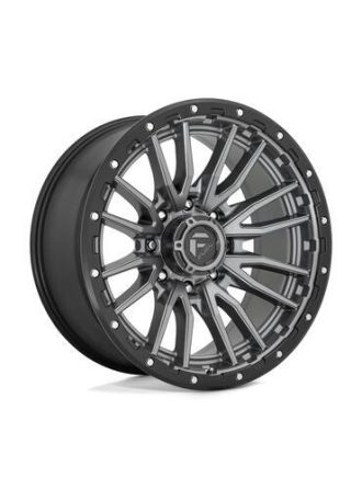 Fuel D680 REBEL - Matte Gun Metal Black Bead Ring (8X170)