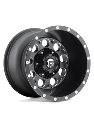 Fuel D525 REVOLVER - Matte Black Milled (6X139.7)