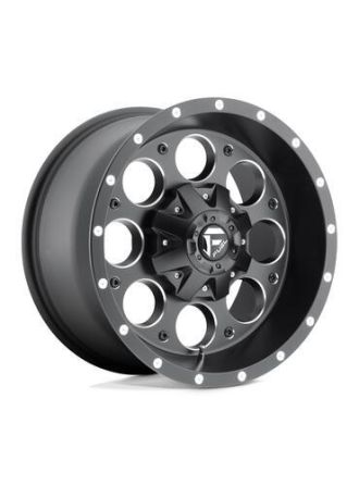 Fuel D525 REVOLVER - Matte Black Milled (6X135/6X139.7)
