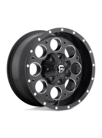 Fuel D525 REVOLVER - Matte Black Milled (5X114.3/5X127)