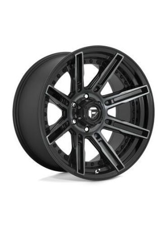 Fuel D708 ROGUE - Gloss Machined Double Dark Tint (6X139.7)
