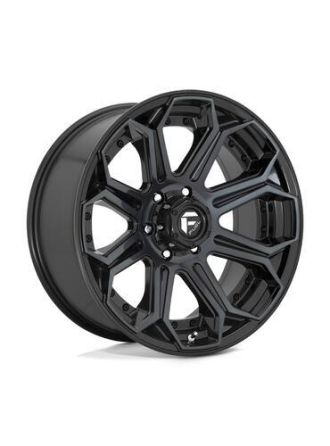 Fuel D704 SIEGE - Gloss Machined Double Dark Tint (5X127)