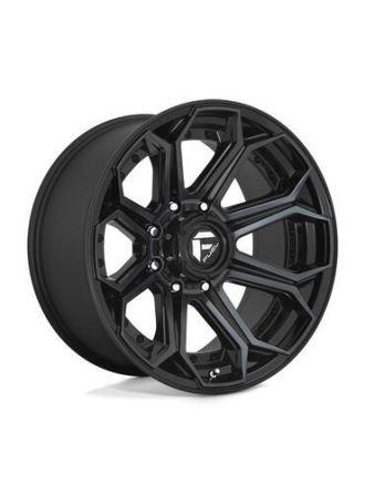 Fuel D704 SIEGE - Gloss Machined Double Dark Tint (8X180)