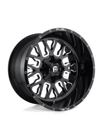 Fuel D611 STROKE - Gloss Black Milled (8X180)