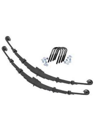 Rough Country Rear Leaf Springs- 2.5" Lift - Pair - Jeep CJ 5 4WD (1955-1975)