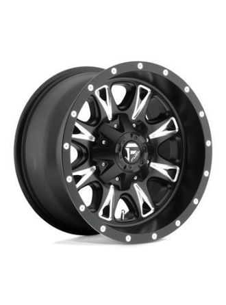 Fuel D513 THROTTLE - Matte Black Milled (8X165.1)
