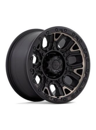 Fuel D824 TRACTION - Matte Black With Double Dark Tint (6X135)