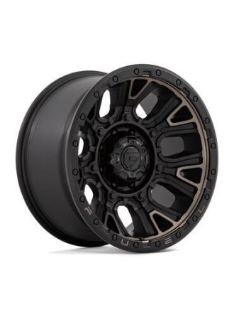 Fuel D824 TRACTION - Matte Black With Double Dark Tint (8X170)