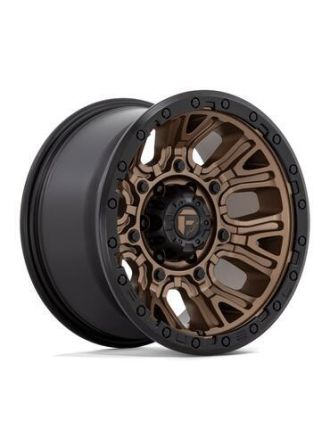 Fuel D826 TRACTION - Matte Bronze With Black Ring (6X139.7)