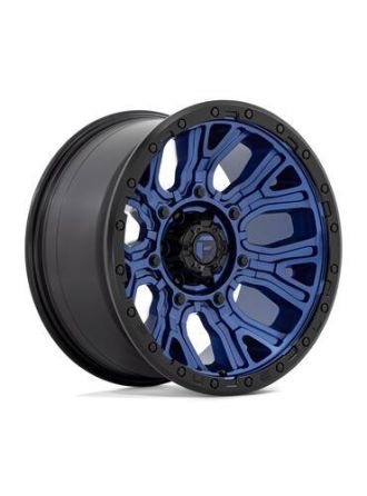 Fuel D827 TRACTION - Dark Blue With Black Ring (6X135)