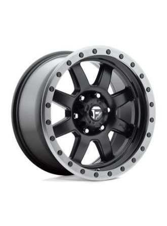 Fuel D551 TROPHY - Matte Black Gun Metal Ring (6X135)