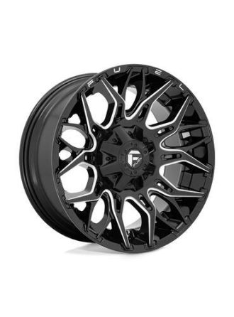 Fuel D769 TWITCH - Glossy Black Milled (5X114.3/5X127)
