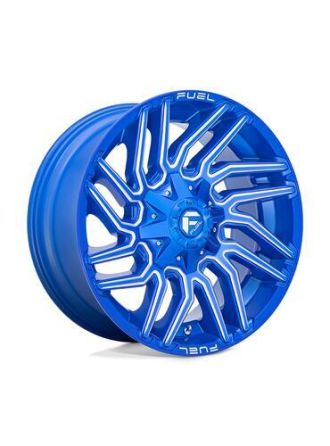 Fuel D774 TYPHOON - Anodized Blue Milled (5X114.3/5X127)