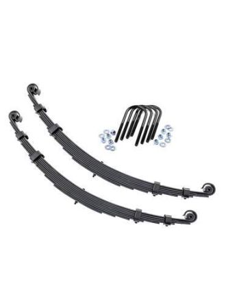 Rough Country Front Leaf Springs - 2.5" Lift - Pair - Jeep CJ 5 4WD (1955-1975)
