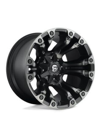 Fuel D851 VAPOR - Matte Black Gray Tint (8X165.1)