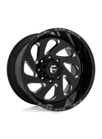 Fuel D637 VORTEX - Gloss Black Milled (8X170)