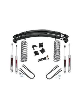 Rough Country 2.5 Inch Lift Kit- Rear Springs - Ford F-100 4WD (1977-1979)