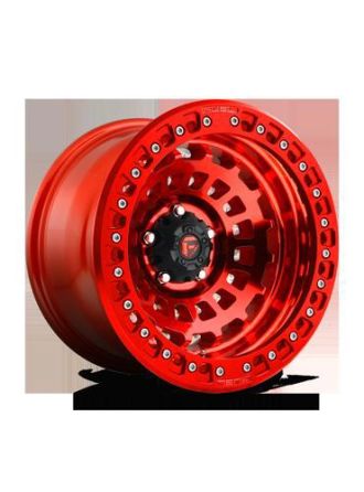 Fuel D100 ZEPHYR BEADLOCK - Candy Red (5X127)