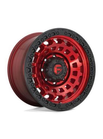 Fuel D632 ZEPHYR - Candy Red Black Bead Ring (5X127)